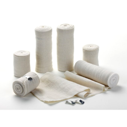 Natural (Bleached) Plain Elastic Bandage